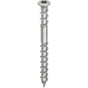 Heco Topix+ Vlonderschroef Lenskop 5x60mm Torx20 - RVS - 200 stuks