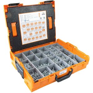 HECO Assortimentsdoos Schroevenassortiment 3005 in Kist - Torx