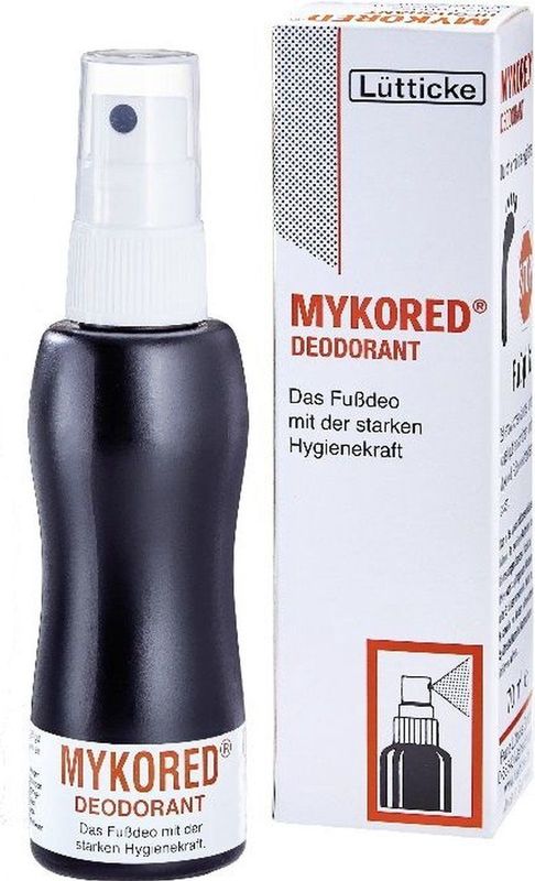 Mykored - Voet Deodorant - 70 ml - Voor Verzorging van Teennagels en Tussen de Tenen