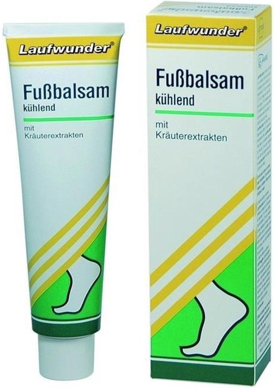 Laufwunder voetbalsem Groen Inhoud: 75ml Laufwunder - Groen - Creme - Verfrissend en werkt tegen voetgeuren