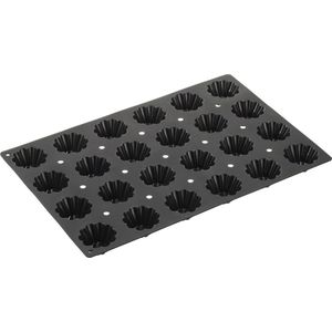 Lurch 0067100 bakmat, siliconen, zwart, 40 cm