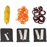 Lurch - Super Spirali - Spiraalsnijder - Grijs en Wit - Groentesnijder voor Courgetti