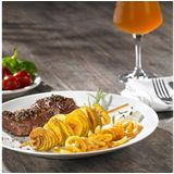 Lurch - Super Spirali - Spiraalsnijder - Grijs en Wit - Groentesnijder voor Courgetti