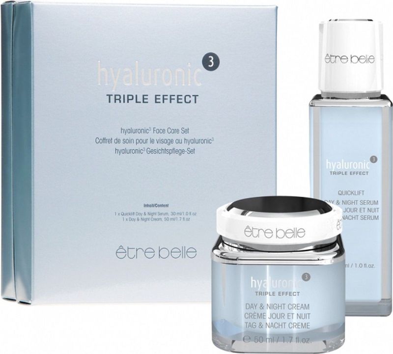 Hyaluronic Set - Gezichtscreme - 50ml Dag-Nachtcreme - 30ml Serum