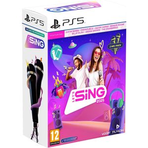 Let's Sing 2025 + 2 Microphones - Sony PlayStation 5 - Musik - PEGI 12