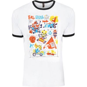 T-Shirt - Tiki Crash - 100% Katoen - Officiële Licentie