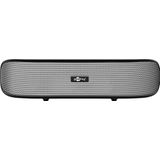 Cabstone SoundBar – stereoluidspreker met Plug 'n Play USB en AUX-ingang – zwart