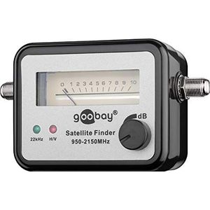 Finder goobay via satelliet, inclusief geluid 67000 F-connector kabel (import Duitsland)