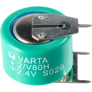 Varta 2 / V80H NiMH oplaadbare NiMH-knoopcel