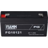 Fiamm FG10121 loodgelaccu 6 volt, 1,2 Ah