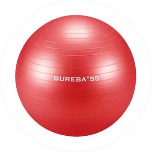 Trendy Sport - Professionele Gymnatiekbal - Fitnessbal - Bureba - Ø 55 cm - Rood - 500 kg belastbaar - Tuv/GS getest