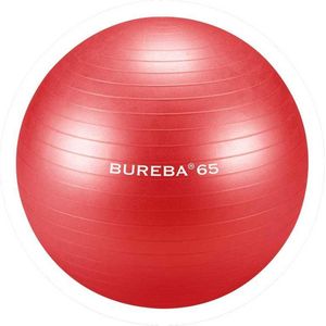 Trendy Sport - Professionele Gymnatiekbal - Fitnessbal - Bureba - Ø 65 cm - Rood - 500 kg belastbaar - Tuv/GS getest