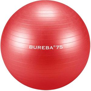 Trendy Sport - Professionele Gymnatiekbal - Fitnessbal - Bureba - Ø 75 cm - Rood - 500 kg belastbaar - Tuv/GS getest