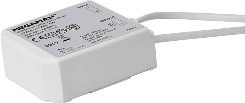 Megaman - MM56017 - LED-driver - Wit - 9 W