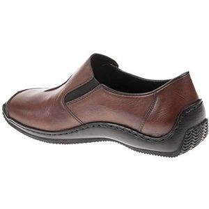 Rieker Dames Loafers Bruin Mocassin, bruin, 38 EU