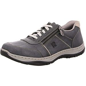 Rieker Heren 16300 Sneakers, Grau Graphit Ice, 45 EU