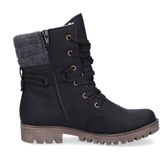 Rieker - Winterlaarzen - Zwart/Antraciet - Profielzool - TEX-membraan