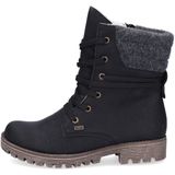 Rieker - Winterlaarzen - Zwart/Antraciet - Profielzool - TEX-membraan