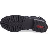 Rieker - Winterlaarsjes - Zwart - Blokhak - Profielzool - Ritssluiting