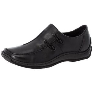 Rieker Slipper, Schlupfschuh, Freizeitschuh, Halbschuh mit Stretcheinsatz