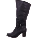 Rieker - Hoge Laarzen - Zwart - Imitatieleer - Met Rits