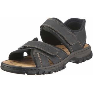 Rieker - 25051 - Sandalen - Zwart - Synthetisch - Klittenbandsluiting