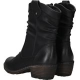 Rieker - Enkellaarsjes - Zwart - Imitatieleer - Dames