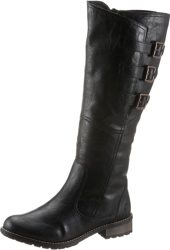 Remonte - Laarzen - Antraciet - Vario-Schacht - Ritssluiting - Blokhak