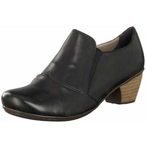 Rieker Pumps avondschoen, trechterhak, feestelijke schoen, met stretchinzetten