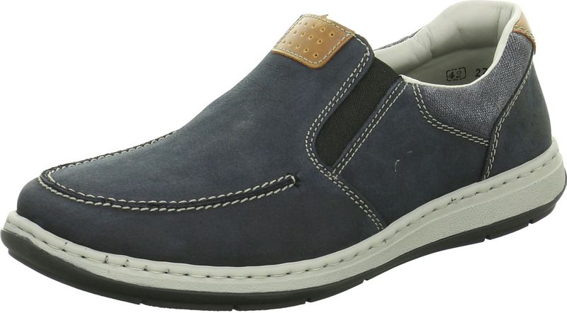 Rieker Slipper, Halbschuh, Freizeitschuh, Schlupfschuh mit modischer Blattnaht