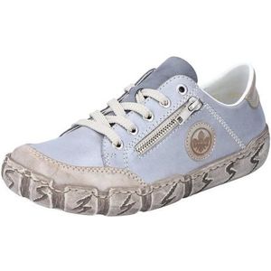 Rieker Sneaker, mit Zierreißverschluss, Freizeitschuh, Halbschuh, Schnürschuh