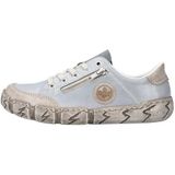 Rieker Sneaker, mit Zierreißverschluss, Freizeitschuh, Halbschuh, Schn�ürschuh