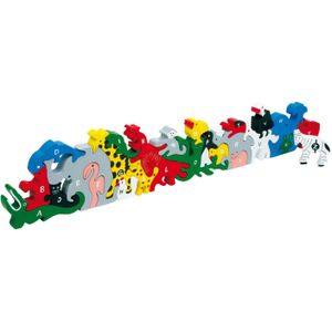 Small Foot - Dieren Letters en Cijfers Balansspel - 26dlg.