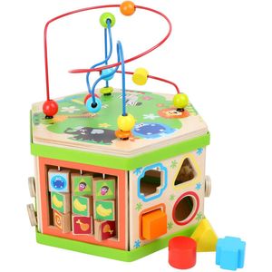 Small Foot - Safari 4244 - Speelgoed - Hout - Knikkerbaan