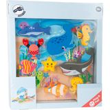 Small Foot Onderwater Wereld Set Hout 28 X 29 Cm 13-delig