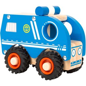 Small Foot - Politievoertuig - Speelgoed - Blauw - Hout