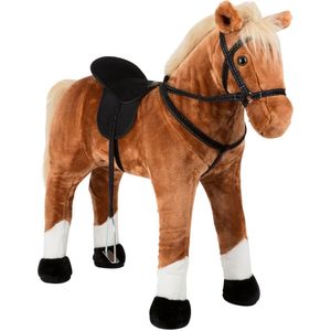 Small Foot - Houten Hobbypaard - Bruin - Staand met Geluid