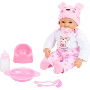 Small Foot - Marie - Babypop - 20 x 11 x 42 cm - Inclusief Accessoires