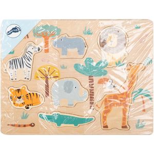 Safari dieren - Houten puzzel