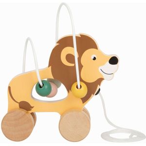 Small Foot - Houten Trekfiguur met Motoriekspiraal Safari