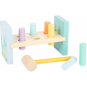 Small Foot - Houten Hamerbank - Pastel - 8dlg.