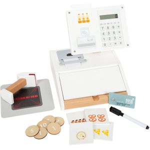 Fresh - Speelgoedkassa - Hout - Inclusief Handscanner en Kassarol