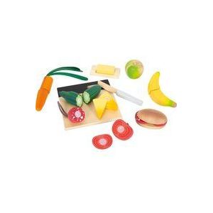 Small Foot - Houten Snij- en Speeleten Lunch Set, 24dlg.