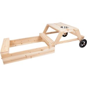 Small Foot - Zandbak met Zitgedeelte en Moddertafel