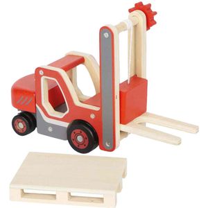 Houten Heftruck - Werkvoertuig - Hout - Inclusief Pallet