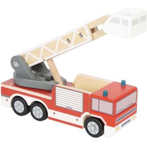 Small Foot - Houten Brandweerwagen - Roterende Ladder - Speelgoed