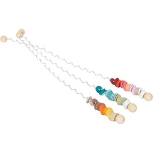 Small Foot - Houten Spiraalbaan - Gekleurde Schijven - Houten Speelgoed