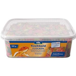 Söll Voedervlokken voor het hele jaar, voor het voeden van vijvervissen in de tuinvijver, gezonde voeding, visverzorging, lang drijfvermogen
