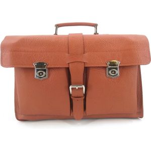 Juscha JU-6208001 Schooltas Bruin Leder