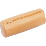 Alassio 43017 XXL Etui van echt leer, natuurlijk etui, etui ca. 22 x 9 cm, ronde tas voor schrijfgerei, luierrol groot